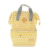 アネロ マザーズバッグ リュック人気 大容量 レジャー マザーズバッグ バック ハンドバッグ アウトドア リュッ帆布クサック ジム 旅行 収納鞄 リュック バッグ(黄色の小さいアヒル)