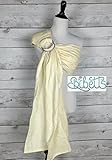 Bibetts Pure Linen 'Natural Ivory' Ring Sling Baby Carrier by Bibetts