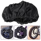 ベビーカー車輪カバー ベビーカー用 タイヤカバー 汚れ防止 床キズ防止 室内防塵用 4個セット ２つサイズ(L)