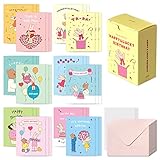 モノライク デイバイデー カード ハッピーアンドラッキー バースデー Day-by-day card, Happy and Lucky Birthday カード - 36枚 封筒 36枚 ステッカー 36個セット