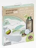 海外直送品Endangered Species Small Puzzle Bath Set, Sea Life 1 Set by Health Science Labs