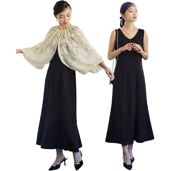 Amazon | [ルイ ルエ ブティック] シアージャカード ボレロ ナロー