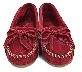 [ミネトンカ] KILTY SUEDE MOC キルティースウェードモック 7 (406) Cherry Red [並行輸入品]