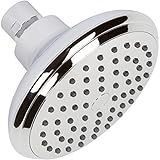 Aqua Elegante 4 Inch High Flow Shower Head - Great Water Pressure In Wall Mount, Adjustable Showerhe