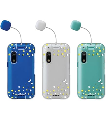 Amazon.co.jp: クリア キッズフォン3 ケース リング付きキッズフォン