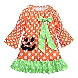 ベビー服 女の子 赤ちゃん服 かぼちゃ ワンピース カボチャ 蝶結び 変装 可愛い チュニック 万聖節 YOKINO お宮参りベビードレス 新生児肌着 ワンピース