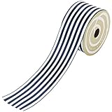 東京リボン フラワー資材 SUサテンストライプ 55mm (15m巻き) RT051701-115