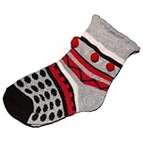 Country Kids(カントリー キッズ)女の子用ポンポン付きシルバーグレーラブリーソックス,水玉模様,ボーダー靴下,プレゼント [並行輸入品]