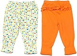 Carter's (カーターズ) ボディスーツ用 パンツ 2枚組 2-Pack Pants?ハート&オレンジ 9M