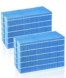 H060519 加湿フィルター 抗菌気化フィルター 加湿機 フィルター HD-244 HD-181 HD-183 HD-184 HD-1500F 等の機種に適用 ハイブリッド式加湿器 加湿器用フィルター 互換品 【2枚入り】【アップグレード】