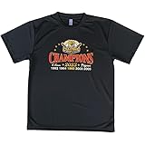 １８年ぶりの優勝！！ 阪神タイガースグッズ 球団承認 2023阪神リーグ優勝 Tシャツ 黒ベース