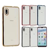 Galaxy A21 ケース Galaxy A20 TPU color ギャラクシーA21 ギャラクシーA20 ソフトケース 透明 カバー クリアケース スマホケース 携帯ケース 薄型 保護 耐衝撃 GalaxyA21 GalaxyA20 SCV49 SCV46 SC-42A SC42A SC-02M SC02M ゴールド A459GA21GD