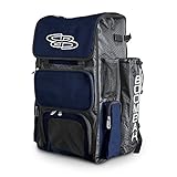 Boombah スーパーパック バットパック – バックパックバージョン(車輪なし) – バット4本まで収納可–57色のカラーオプション – 野球またはソフトボール用 BPSP DC/N