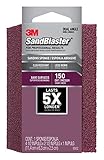 3M SandBlaster Dual Angle Sanding Sponge, 150-Grit [並行輸入品]