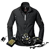 空調服 バートル BUTLE エアークラフトジャケットバッテリーセット AC1011set ブラック 3L
