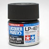 barchetta LP-40 メタリックブラック【タミヤカラー ラッカー塗料 Item82140】