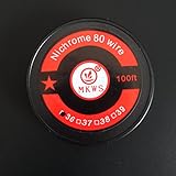 Nichrome 80 wire 31 32 33 34 35 36 37 38 39AWG 100feet Resistance Heating wire36AWG