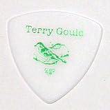 Terry Gould ピック GP-TG-R/08 0.80mm トライアングル（オニギリ）型 ホワイト