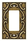 Liberty French Lace Decorator壁スイッチプレート/プレート/カバー Single Decorator 126347 1