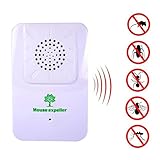 HBLIFE 超音波式害虫駆除機 害虫駆除装置 虫除け器 2年保証 プラグイン 鼠/ゴキブリ/蚊/蟻/蜘蛛/コウモリ 立ち入り禁止 害虫を追い払う 寄せつけない 省エネ 多機能 広範囲に及ぶ 360°