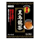 本草製薬 黒烏龍茶 5g×36包 ×6セット