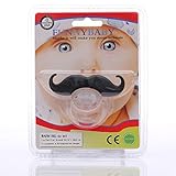 Aimeio Silicone Funny Toddlers Teether Mustache Baby Boy Girl Infant Pacifier Orthodontic Dummy Nipp