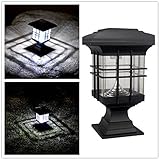 RaiFu ソーラーライト 屋外 防水 ソーラーパワー 芝生 ピンランプ フェンスライト 風景ランプ