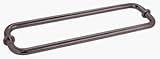 CRL 12 " Oil Rubブロンズ( BMシリーズ)バックツーバックTubular Handle with Metal Washers