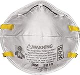 3 M Dust Respirators 8210 Plus、n95、20-pack 40 pack 8210-2PK2