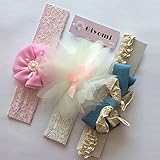 Giyomi ベビー キッズ ヘアバンド 3個 セット 内祝い 出産祝い 記念撮影 プレゼント 贈り物　セットE