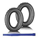 Adhiper HD660S HD650 HD600 HD545 HD565 HD580イヤーパッド交換用ヘッドフォンパッド イヤーパッド イヤークッション イヤーマフ Sennheiser ゼンハイザーHD660S HD650 HD600 HD545 HD565 HD580ヘッドセットに対応ヘッドフォンパッド （ブラック/プロテインレザー）