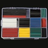 300 Pcs Halogen-Free 2:1 Heat Shrink Tubing Wire Cable Sleeving