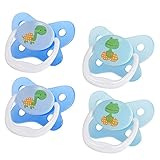 Dr. Brown's 4 Piece Prevent Butterfly Stage 3 Pacifier, Blue, 12 Plus Month by Dr. Brown's