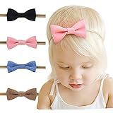 ベビー女の子ストレッチ伸縮性ヘアバンドセット蝶結びヘッドバンドfor Toddlers新生児