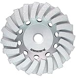 Concord Blades GCL070FHP 7 Inch Swirl Turbo Diamond Cup Wheel with 5/8" 11 mm Thread [並行輸入品]