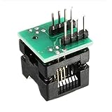 ELSKTX 1pc XPプログラマSOP8 to DIP8 Xprog専用ICテストスタンド出力電源アダプタ