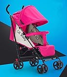 (ヘラサ)Herasa　ベビーカー　折りたたみ　軽量　通気性良い　ベビーカー バギー uvカット【対象月齢:0ヶ月~3歳頃】 (ピンク)