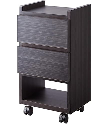 Amazon｜弘益 ヘント サイドチェスト ブラウン HENT-SC40 約50×40×30cm
