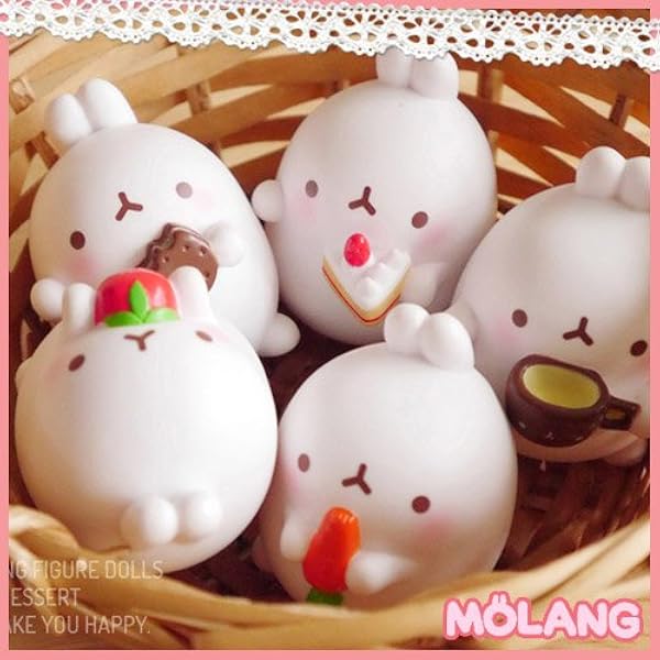 Amazon Co Jp 韓国キャラクター モラン フィギュア モルラン うさぎ Molang 可愛い プレゼント ギフト Type Typeb おもちゃ