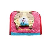 「Tarro物語 -イエロー猫」バッグ/財布（12.4*9.9cm）