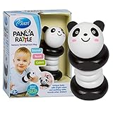 Panda Rattle by Svan - Made from All Natural Wood - Perfect for Baby Shower Gift, Your Baby Nursery!