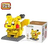 新しいLoz Nanoブロック建築ブロックおもちゃポケットモンスターPokemon Pikachu