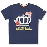 ベビードール JOYFULTシャツ 男女兼用 S ネイビー