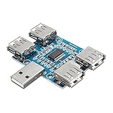 ランフィー　5個USBHUB USB2.0ハブUSB拡張モジュール