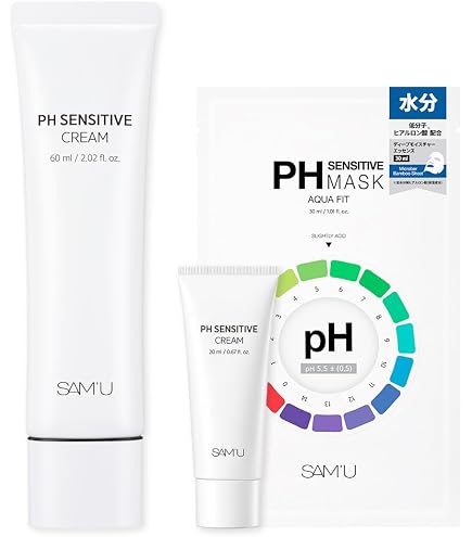 Amazon | SAM'U(サミュ) PHセンシティブクリーム 2個セット 高保湿