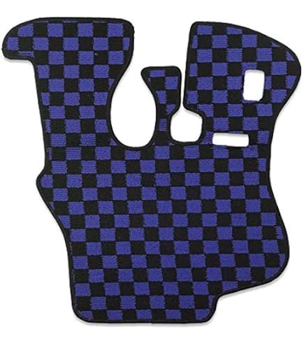 Amazon | 金華山 チンチラ フロアマット ブラック 運/助セット