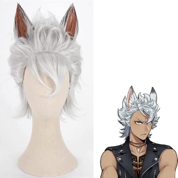 Amazon.co.jp: コスプレ道具 アニメグッズ レオナ風 耳 しっぽ