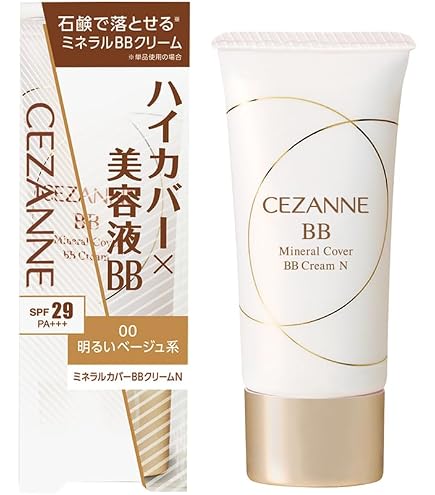 Amazon.co.jp: Cezanne Mineral Cover BB Cream 00 Bright Beige 30g