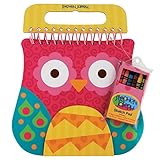 Stephen Joseph Shaped Sketch Pad-Owl [並行輸入品]
