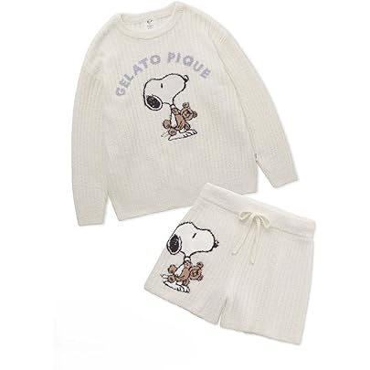 Amazon | [ジェラート ピケ] 【PEANUTS】SNOOPY×BEAR JQDプルオーバー